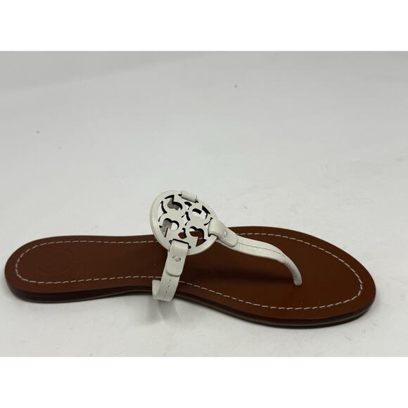 Tory Burch Minnie Miller Gabriel White 6.5 leather - Picture 4 of 7